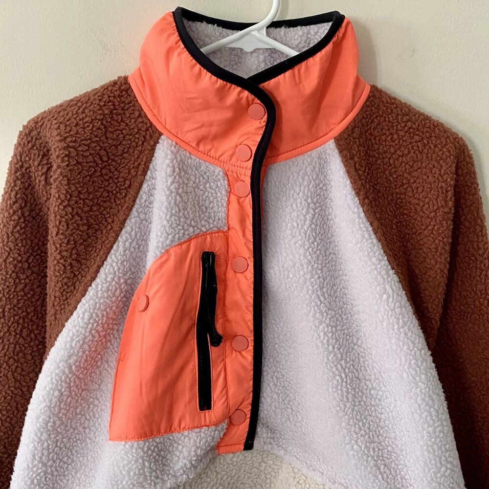 Free People Movement Hit The Slopes Colorblock Pullover NWOT - Picture 7 of 9